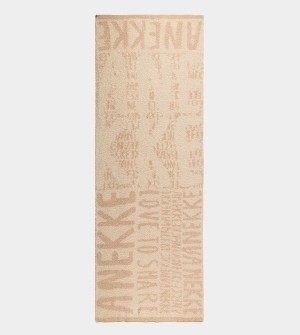 Anekke Beige Logomania. Scarf | NYE-487529