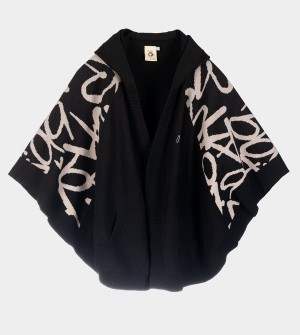 Anekke Black Poncho-style Jackets | RQP-263041