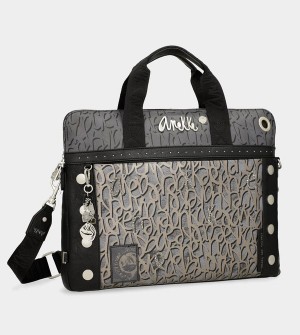 Anekke Crust Briefcase Document Bags | RIV-195062