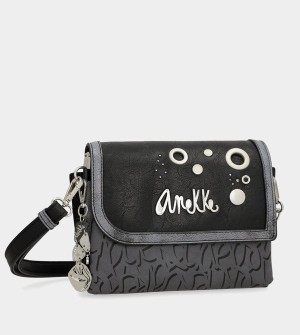 Anekke Crust With Flap Crossbody Bags | BGO-639710