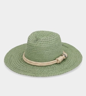 Anekke Green Raffia Hats | TSW-713502