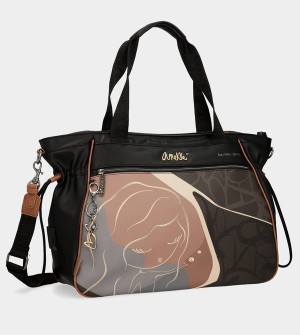 Anekke Heartbeat Xl Shopper Shoulder Bags | AYK-728435