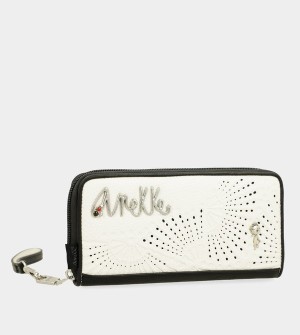 Anekke Large Printed Rfid Alma Wallets | OTZ-750824