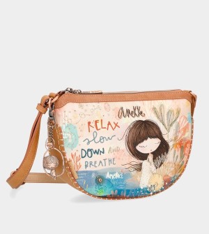 Anekke Mediterranean Oval Crossbody Bags | KSV-317589