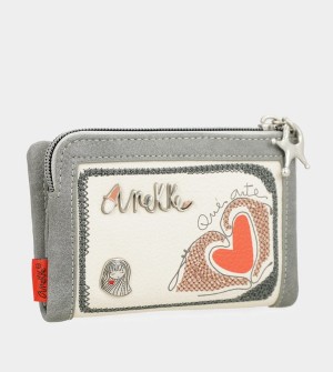 Anekke Medium Flexible Rfid Alma Wallets | AJV-047538