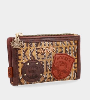 Anekke Medium Urban Logo Wallets | ICR-693157