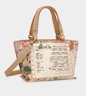 Anekke Nature Pachamama Golden Crossbody Bags | DRE-618705