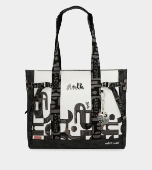 Anekke Nature Sixties Xl Shopping Shoulder Bags | OLM-491863