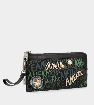 Anekke Nature Woods Coin With Hand Strap Wallets | UOE-925436