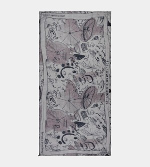 Anekke Palette Grey Scarf | ZUT-260473