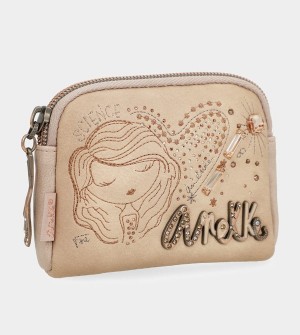 Anekke Studio Nude Coin Wallets | FPU-452196