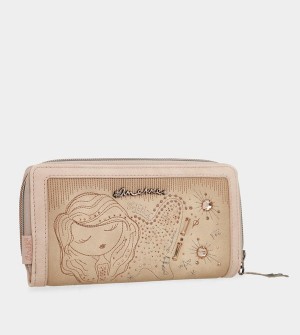 Anekke Studio Nude Rfid Wallets | VZU-390482