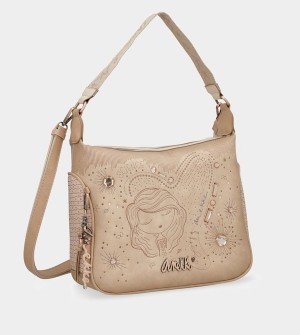 Anekke Studio Nude Shoulder Bags | RIH-391042