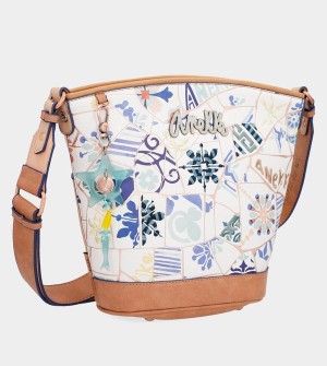 Anekke Sunrise Oval Crossbody Bags | QIG-632180