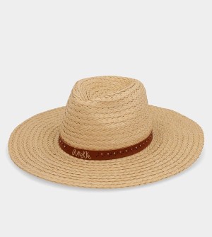 Anekke Toasted Raffia Hats | FIK-972815