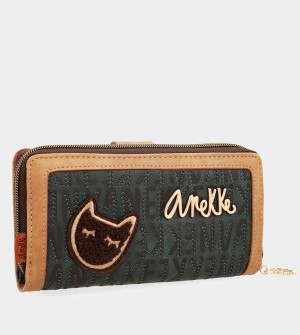 Anekke Urban Green Large Wallets | OTN-148605