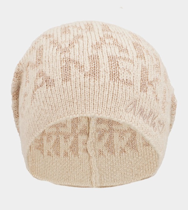 Anekke Beige Contemporary Knit Hats | TNE-426390