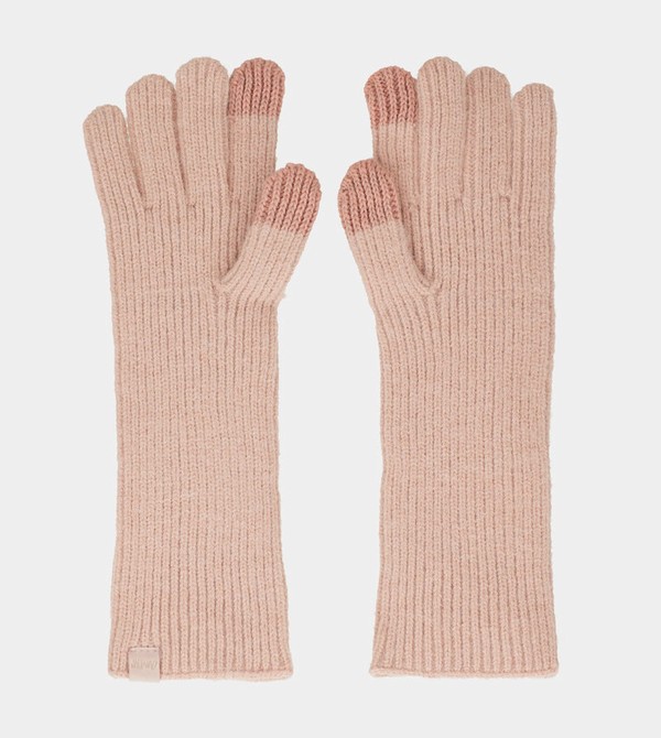 Anekke Beige Knitted Gloves | ZHC-568170