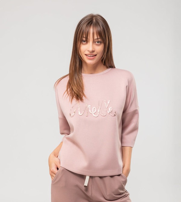 Anekke Beige Logo Sweatshirts | XYS-608713