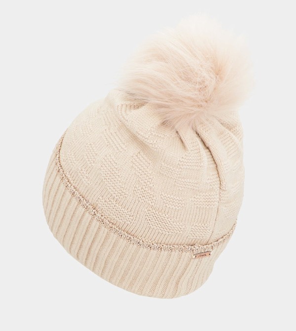 Anekke Beige Shodō Knit Hats | MWA-563219