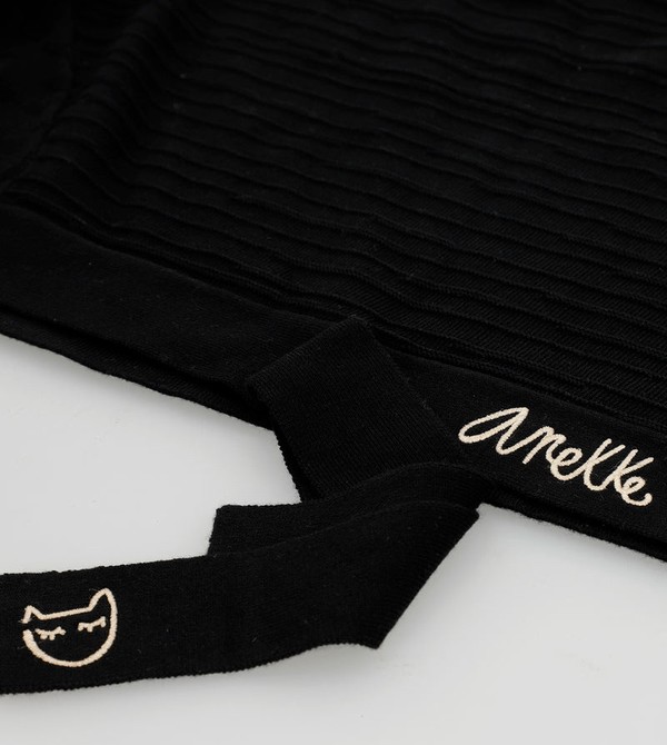 Anekke Black Shōen Crew Neck Sweaters | DKL-458762