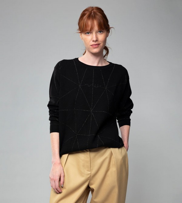 Anekke Black Shōen Sweaters | QZO-459180