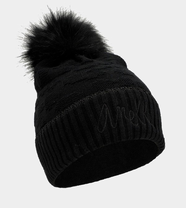 Anekke Black Shodō Knit Hats | HNU-796081