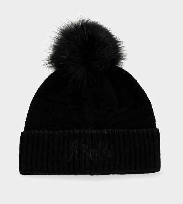 Anekke Black Shodō Knit Hats | HNU-796081