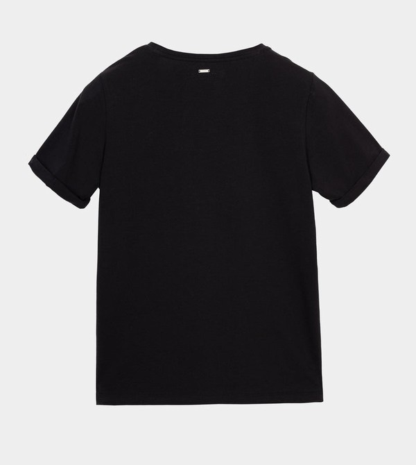 Anekke Black T Shirts | VTN-376159