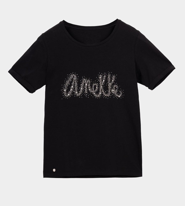 Anekke Black T Shirts | VTN-376159