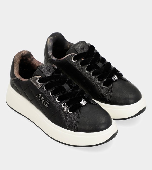 Anekke Casual Black Shoes | OQM-356947