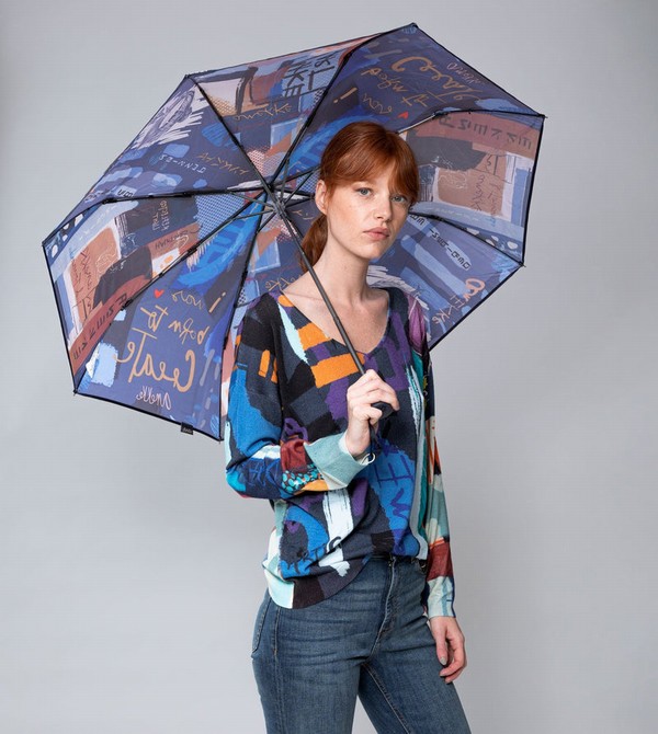 Anekke Contemporary Automatic Folding Umbrellas | WHZ-215973