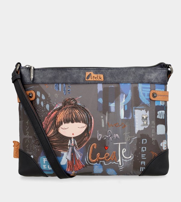 Anekke Contemporary Large Printed Crossbody Bags | UZN-053697