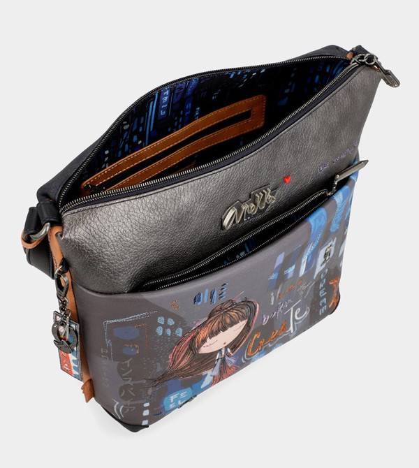 Anekke Contemporary Large Printed Messenger Crossbody Bags | ZEU-175893