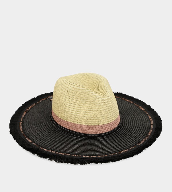 Anekke Contrast Raffia Hats | NGA-972546