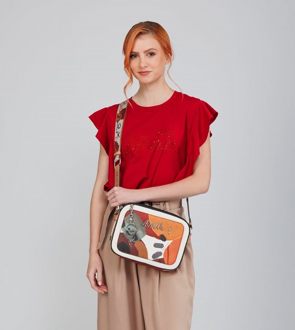 Anekke Crossbody With 3 Compartments Alma Crossbody Bags | SWM-345679