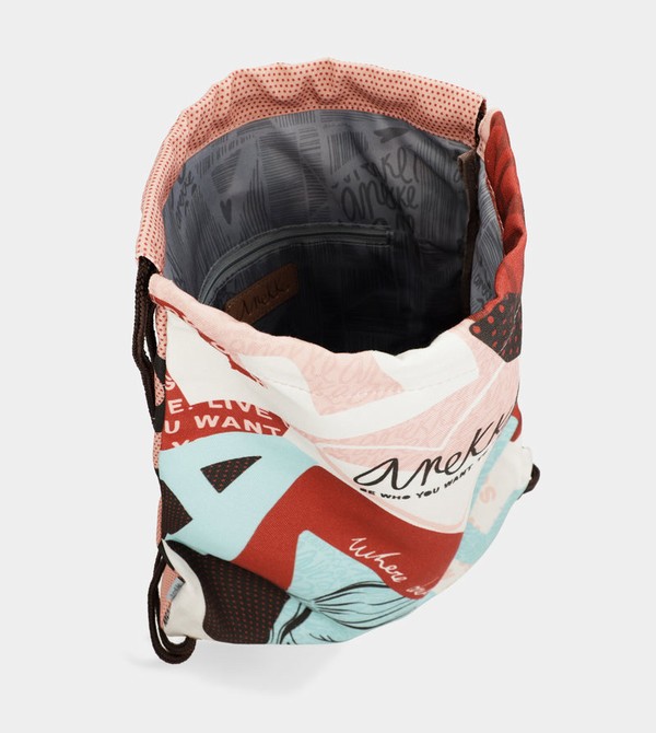 Anekke Fashion Fabric Drawstring Backpacks | JID-326917