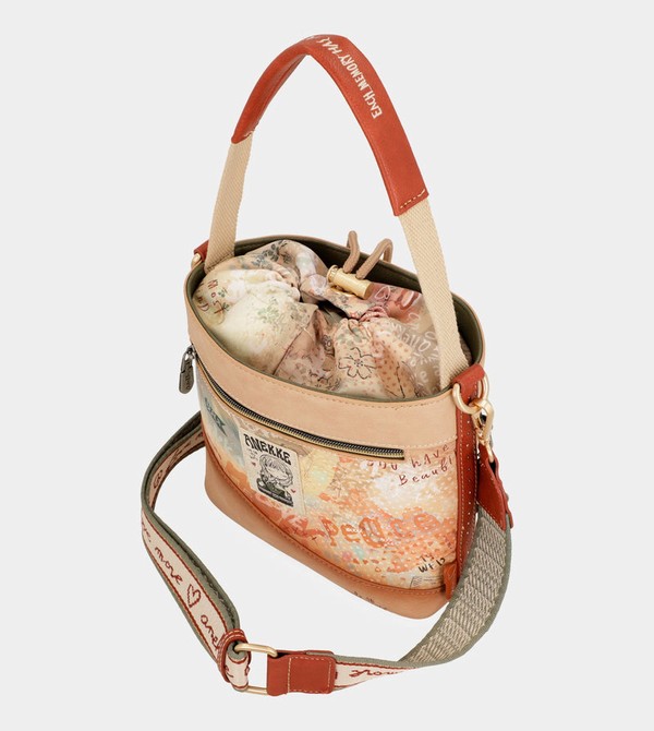 Anekke Flowers With Rope Closure Crossbody Bags | IRX-091243