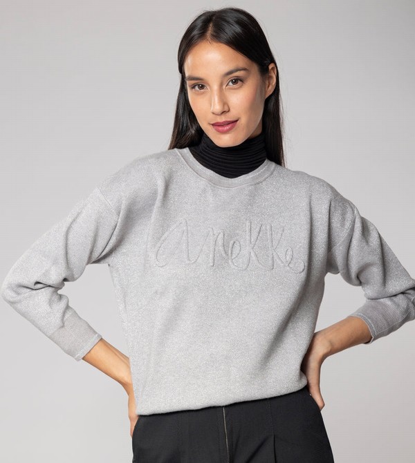 Anekke Gray Contemporary Sweaters | GBR-950827