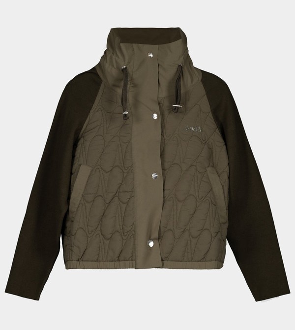 Anekke Green Quilted Jackets | BWD-480253