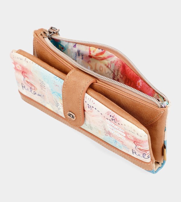 Anekke Mediterranean Large Flexible Fabric Wallets | MVY-980413