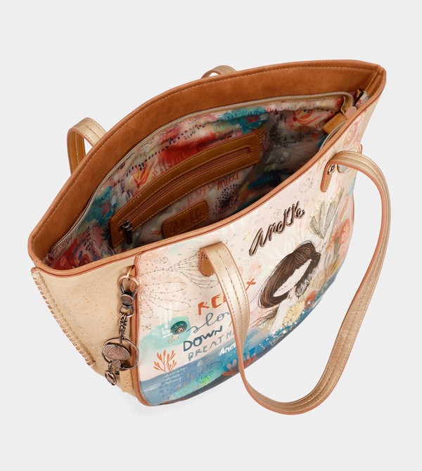 Anekke Mediterranean Oval Shopper Shoulder Bags | DLN-925834