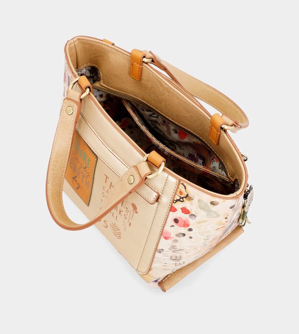 Anekke Nature Pachamama Golden Handbag | GVL-937154