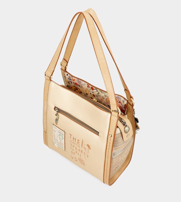 Anekke Nature Pachamama Golden Shoulder Bags | ZFU-546910