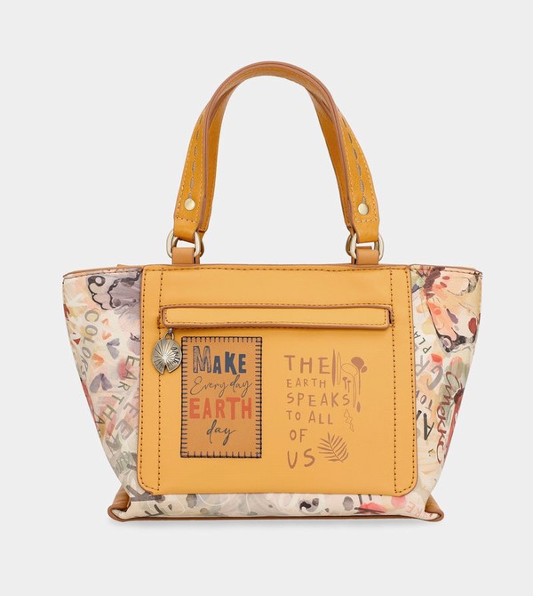 Anekke Nature Pachamama Ochre Handbag | UDJ-091283