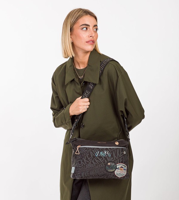 Anekke Nature Woods Rectangular Crossbody Bags | PHO-436815