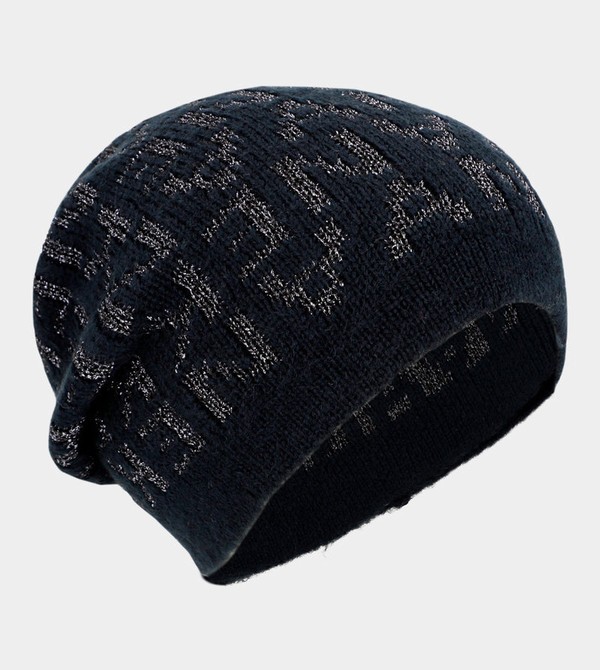 Anekke Navy Blue Contemporary Knit Hats | CZE-102978