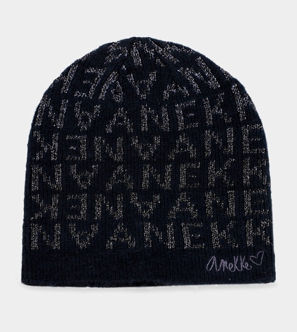 Anekke Navy Blue Contemporary Knit Hats | CZE-102978