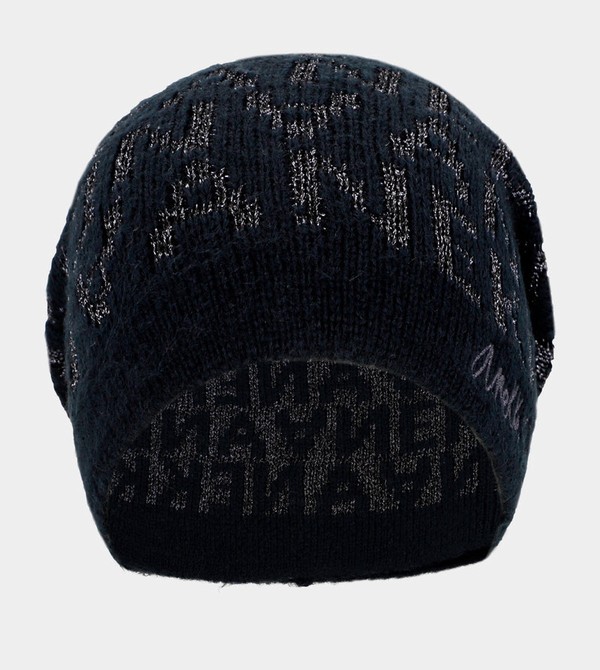 Anekke Navy Blue Contemporary Knit Hats | CZE-102978