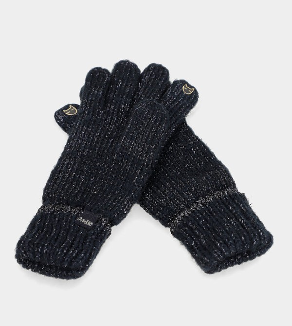 Anekke Navy Blue Logomania. Gloves | LWN-193460